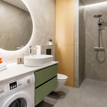 Appartement Nordic In Old Town Area And Balcony Kaunas