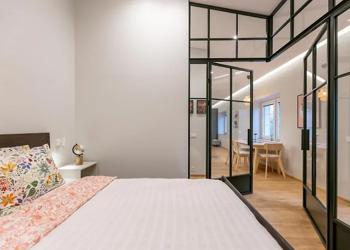 Apartman Nordic In Old Town Area And Balcony