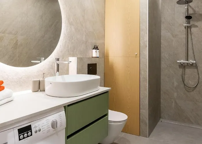 Apartman Nordic In Old Town Area And Balcony Kaunas