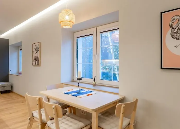 Apartman Nordic In Old Town Area And Balcony *